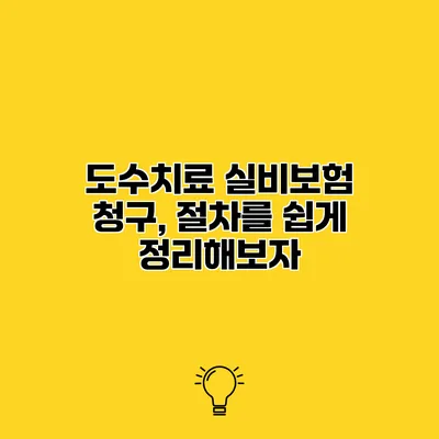 도수치료 실비보험 청구, 절차를 쉽게 정리해보자